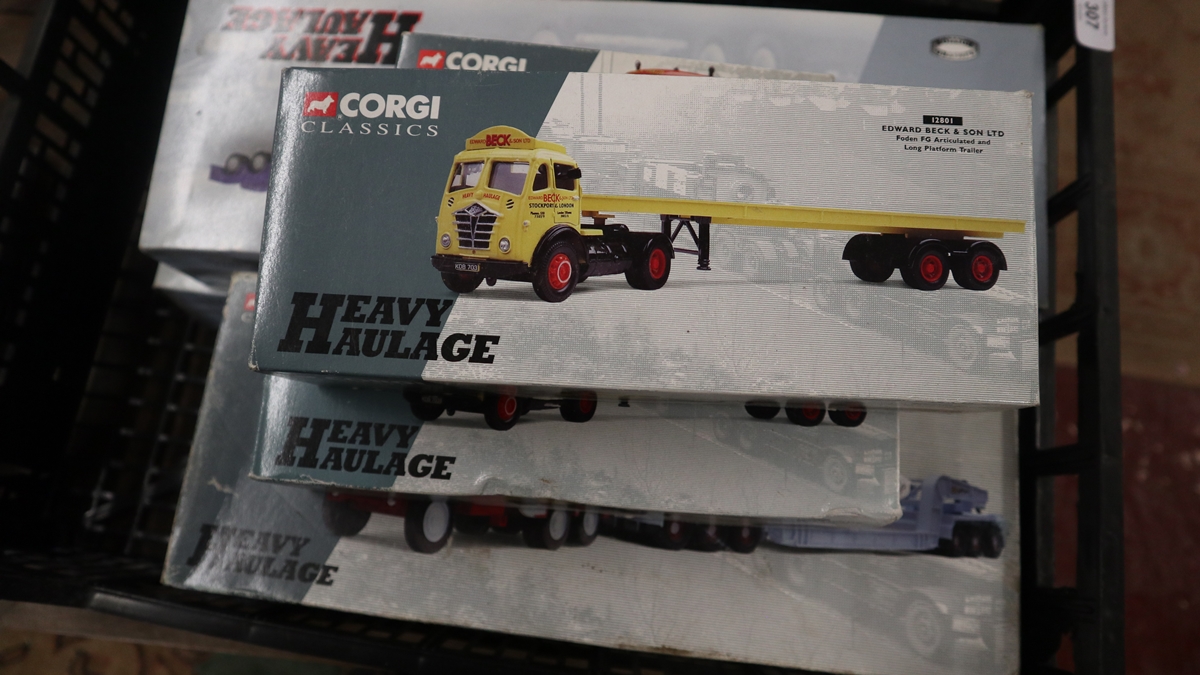 Collection of boxed Corgi Classics Heavy Haulage die cast vehicles - Bild 9 aus 12