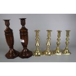 3 pairs of candlesticks