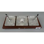 Waterford crystal desk set