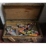 Carpenters chest and contents