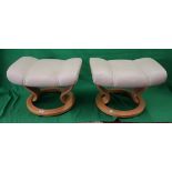 2 Stressless foot stools