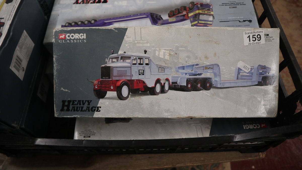 Collection of boxed Corgi Classics Heavy Haulage die cast vehicles - Bild 4 aus 12