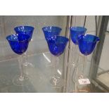 Set of 6 Georgian glasses