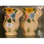 Pair of Art Deco Vases