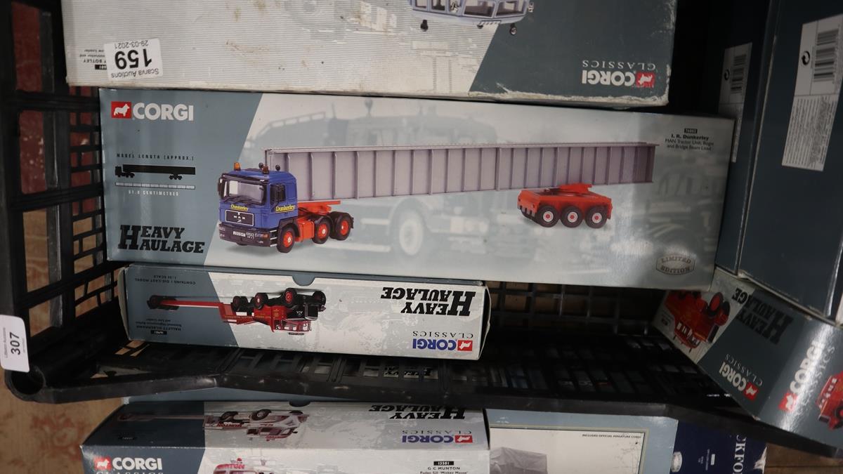 Collection of boxed Corgi Classics Heavy Haulage die cast vehicles - Bild 7 aus 12