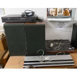 Bang and Olufsen Beomaster 1900 stereo with B&O Beogram 1500 turntable, 1 pair B&O Beovox S45.....