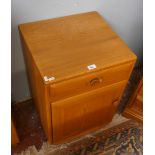 Small Ercol blonde elm side cabinet