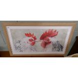 Print of chickens