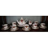 Royal Albert Old Country Roses tea service