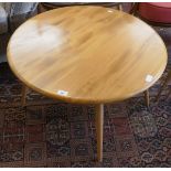 Ercol blonde elm coffee table