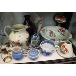 Collectables to include Poole Pottery Dorset Fruit wash bowl & jug