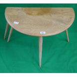 Small blonde elm Ercol dropleaf table