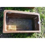 Stone trough