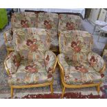 Ercol blonde elm 3 piece suite