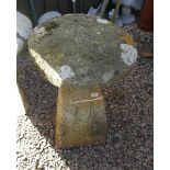 Cotswold stone staddle stone