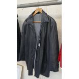 Man's leather coat - medium, Woodhouse, London (as new)