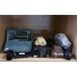 Collection of camera equipment