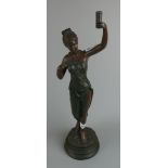 Figure of maiden - Approx height: 50cm