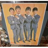 Original Beatles poster in original envelope to the vendor 1964 - Approx image size: 99cm x 139cm