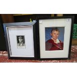 Signed pictures of Lionel Jeffries with C.O.A and Dame Judy Dench