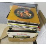 Collection of vinyl LPs to include Bob Dylan etc.