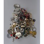 Collection of costume jewellery