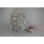 Bust of the image of Buddha - Approx height: 35cm