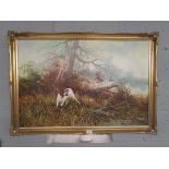Oil on board signed L. Eiford - Approx image size: 90cm x 59cm