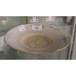 An 18thC Chinese porcelain shallow bowl from the Nanking Cargo, , with Christie's sale label