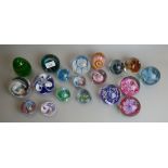 Collection of Caithness paperweights