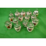 Collection of Royal Worcester egg coddlers