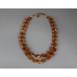 Baltic amber necklace