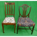 2 hall chairs