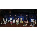 Collection of Colour Box teddy figures