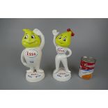 Cast iron Andy & Abby Slick money boxes