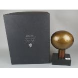 Large Doug Hyde bronze figure - The Smile