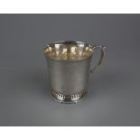 Hallmarked silver tankard - Approx weight 136g