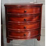 Small jewellery chest of drawers