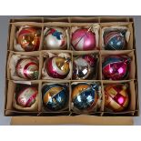 Vintage Christmas tree baubles