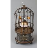 Bird cage clock