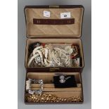 Jewellery box & contents