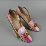 Pair of Gucci heels size 37.5