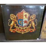 Pullman's Coaches metal sign - Approx size: 52cm x 52cm