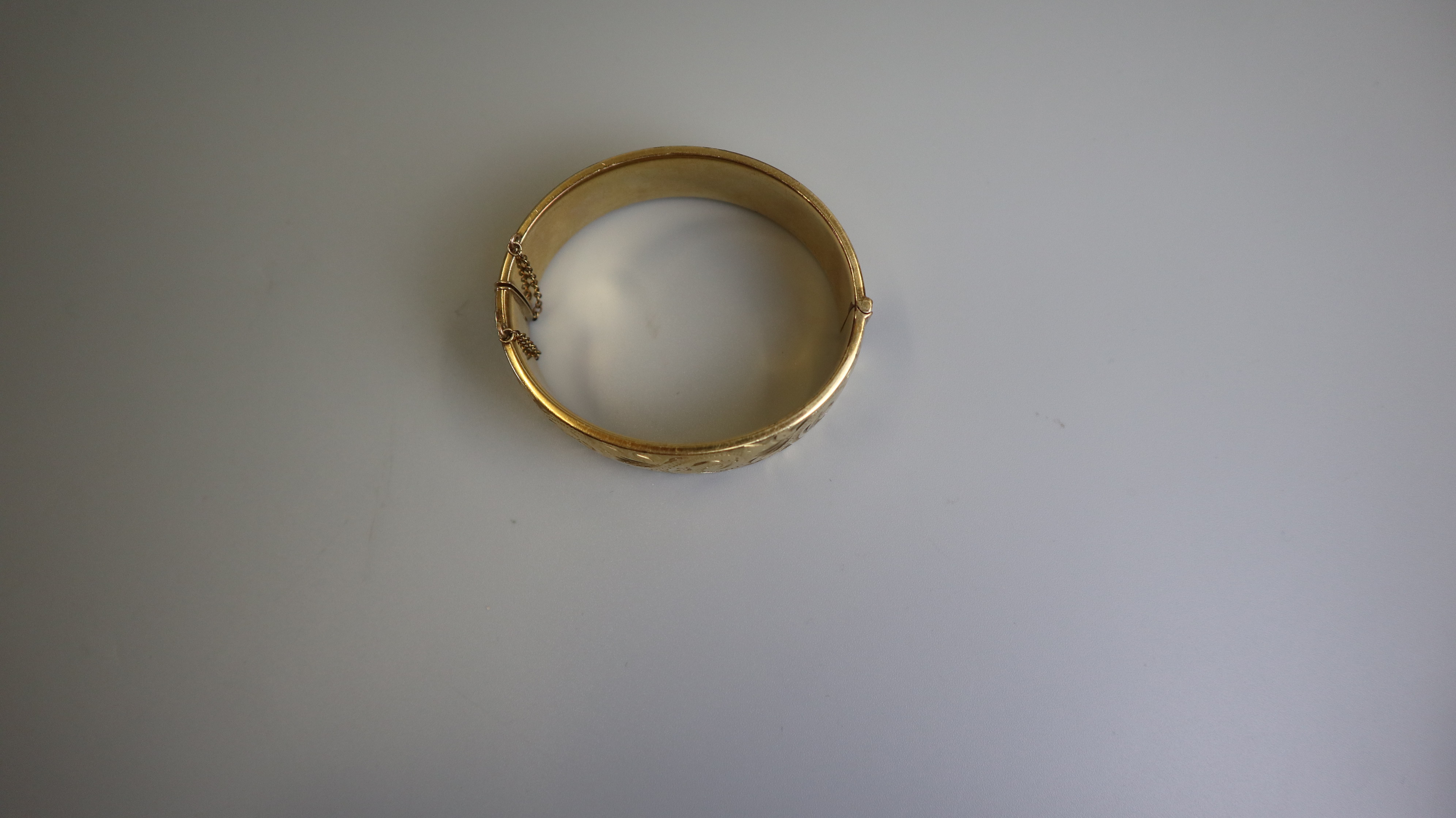 Rolled gold bangle - Image 2 of 3