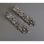 Pair of blingy earrings