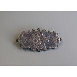 Victorian silver brooch