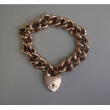 Rose gold bracelet - Approx weight: 30g