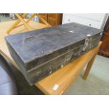 An early 20th century carpenters tool box