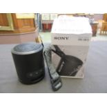 A Sony SRS-XB13 wireless speaker