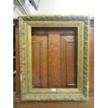 A rectangular gilt picture frame